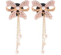 CIYODO Clip para Perfume de Coche Dorado 2 Piezas Adorno Aromático Colgante con Diseño de Alas para Ventilación de Aire Acondicionado Decoración Automotriz Práctica y Elegante