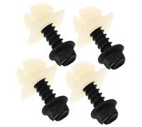CIYODO Clips de Fijación para Matrícula de Coche Tornillos de Nylon Resistentes Kit Montaje Rápido y Seguro para Marco de Placa Accesorios para Fijar Placas Automotrices