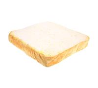 CIYODO Cojín para Mascotas Forma De Rebanada De Pan De Almohadilla Suave De Felpa con Núcleo Elástico Cama para Gatos y Perros Pequeños Funda Desmontable y Fácil De Lavar