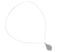 CIYODO Collar Colgante Lupa Portátil 10X Metal Funda Antipolvo para Lectura Detalle Obsequio Mujer