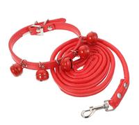 CIYODO Collar De Cuerda para Perros Collar para Gatos Pequeños Arnés Cadena para Perros Arnés para Pasear Gatos Cascabeles Correa para Perros Pequeños Cerca para