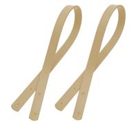 CIYODO Correa De Cuero Sintético Para Bolso 2 Piezas 60 cm Remaches Correas De Mano Reemplazo Para Mujeres Uso Diario