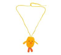 CIYODO Crochet Egg Bag Adorable Chick Shape DIY Handmade Knitted Storage Pouch For Family Project And Holiday Decoration