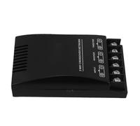 CIYODO Crossover de Audio para Vehículos Alta Precisión Mejora Claridad Sonido Gestión Graves Fácil Instalación para Sistemas de Audio Automotriz Negro
