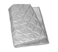 CIYODO Cubierta Protectora del Refrigerador Cubierta del Congelador Horizontal de Aluminio y Tela Oxford Imanes, Plata, Anti-uv, para Interior y Exterior