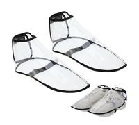 CIYODO Cubrezapatos para Peluquería Transparentes de TPU Talla Protección contra Cabello Accesorios Prácticos para Estilistas y Salones Profesionales