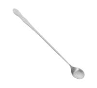 CIYODO Cuchara de Acero Inoxidable con Mango Resistente al Calor para Sopas y Hot Pot para Mezclar Café y Servir Salsas Utensilio de Cocina Duradero y Fácil de Limpiar