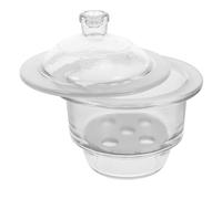 CIYODO Desecador De Vidrio De Laboratorio De Frasco De Secado Con Superficie Lisa Alta Durabilidad Química Para Uso Escuelas y Fábricas