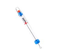 CIYODO Dinamómetro Mecánico Transparente con Gancho Colgante Balanza de Resorte para Laboratorio Física y Pruebas de Fuerza