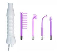 CIYODO Dispositivo de Belleza Facial de Alta Frecuencia Portátil Masajeador Facial Eléctrico Tubo de Vidrio Instrumento de Masaje para Cuidado Piel y Regeneración Celular