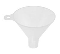 CIYODO Embudo de laboratorio de plástico transparente para reactivos en polvo con fondo plano Embudo científico para escuela y laboratorio 4,84 x 4,13 x 3,54 pulgadas