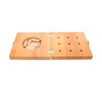 CIYODO Entrenador de Dedos de Madera para Rehabilitación con 9 Piezas, Compacto y Ergonómico para Mejorar la Destreza Manual en Recuperación Post Cirugía