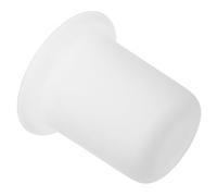 CIYODO Escobilla WC Soporte de Pared y Taza de Vidrio Antideslizante para Baño en Casa, Diseño Cuadrado Que Ahorra Espacio y Accesorios Prácticos