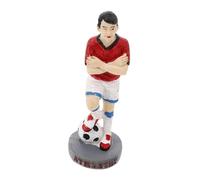 CIYODO Escultura Decorativa Fútbol Estatua para Oficina y Hogar Adorno de Escritorio Compacto y Estable de Psicología y Decoración Arena