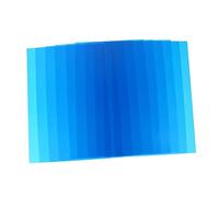 CIYODO Filtro de Color en Gel Transparente Azul 10 Láminas PVC para Corrección y Mezcla de Luz en Fotografía y Video Profesional