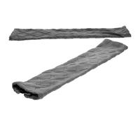 CIYODO Funda Elástica para Reposabrazos de Silla de Oficina Protector de Brazo Gris Medio Manga Ajustable para Reposabrazos Largos Lavable y Fácil de Colocar Accesorio para Sillas