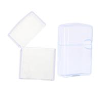 CIYODO Funda Protectora Transparente para de Queroseno 2 Piezas Resistente al Agua Compatible con Tamaño Estándar y Tamaño Armadura Adecuado para Camping Senderismo y Uso Exterior