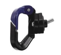 CIYODO Gancho para Casco Delantero de Motocicleta Azul, Gancho Plegable de Manillar Resistente Anticorrosión, Soporte para Colgar Llaves y Equipaje en Scooter Eléctrico, Almacenamiento