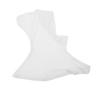 CIYODO Gorro Pasamontañas Transpirable de Algodón Mercerizado con Protección Facial Completa para Hombre y Mujer para Deportes al Aire Viaje y Uso Diario Color Blanco Diseño Cruzado