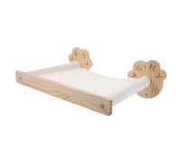 CIYODO Hamaca para Gatos Estilo Pared Perca Gato De Interior Tejido Hamaca para Gatos Montada En La Pared Colgante Hamacas para Percha De La Ventana del Gato Cama Gatito Franela