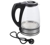 CIYODO Hervidor Eléctrico de Vidrio 17L Negro Apagado Automático Rápido para Cocina Portátil Caldera de Agua Caliente Segura y Adecuado para Hogar y Viaje