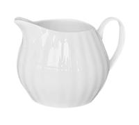 CIYODO Jarra de Cafetera de Cerámica de 270ml para Leche Pequeña Asa Cómoda Adecuada para Servir en Té Tarde o Restaurante