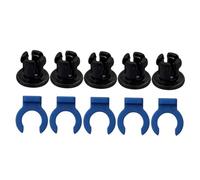 CIYODO Juego De 10 Clips De Pinza y Abrazaderas Para Acoplamiento De Tubo Bowden De 4 Mm, Compatibles Impresoras 3d, Accesorios Plásticos Rápidos Para Fijación Segura Del Extrusor Hotend