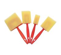 CIYODO Juego de 20 Pinceles de Espuma con Mango para Pintar, teñir, barnizar, Pegar y retocar proyectos de Manualidades.