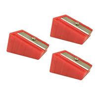 CIYODO Juego de 3 recortadores portátiles de Puntas de Tacos de Billar, Herramienta de reparación y bruñidor, tamaño Compacto, Material Resistente, para Mantenimiento y Afilado en partidas de Billar