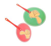 CIYODO Juego Mano Que Sostiene Las Cartas Parpadeando Paletas De Respuestas del Estudiante Paleta De Votación En El Aula Paletas De Subasta con Números Materiales para El Aula