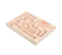 CIYODO Juguete de Entrenamiento de Equilibrio Infantil Tablero de Madera con Laberinto de Bolas Educativo para Niñas y Portátil de Puzzle para Mejorar Habilidades de Balance