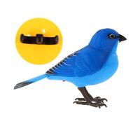 CIYODO Juguete Electrónico de Pájaros Cantores y Chirriadores Simulación Interactiva con Naturales Decoración para por Batería