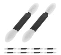 CIYODO Kit de 50 Aplicadores de Sombra de Ojos de Doble Punta Esponja, Cabezales Redondos de Dos Tamaños para Difuminar y Aplicar, Ideales para Maquillaje Diario y Eventos Obsequios