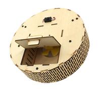 CIYODO Kit de Construcción de Aspiradora de Madera Educativo DIY de Stem Juguete Interactivo para Adolescentes la Creatividad Resolución de Problemas