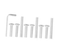 CIYODO Kit De Tornillos M8 para Rascadores De Gatos Tornillos De Repuesto con Cabeza Plana y Rosca Completa Acero Resistente 10 Piezas Montaje para Muebles De Gatos Uso Doméstico