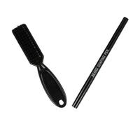 CIYODO Lápiz para Rellenar Vello Facial y Bigote Negro Cepillo, Herramienta Fácil de Usar de Abs para Dar Forma y Definir Vello en Hombres, 1 Set