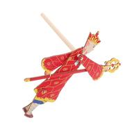 CIYODO Marioneta de Sombra Pequeña de Madera Tradicional China para Niños y Adultos, Kit Cultural de Marionetas Chinas, Juguete Educativo para Teatro de Sombras, Colección Clásica