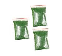 CIYODO Material para Mesa de Arena DIY Polvo de Musgo Artificial Verde, 3 Bolsas de Arena de Colores para Producción de Escenas Pequeñas y Modelos de Montaña