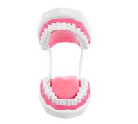 CIYODO Modelo de Boca para Formación Educativa 6 Veces Grande Color Rosa Plástico Resistente para Práctica de Higiene Bucal y Estudio de Estructura Oral Kit Portátil para Enseñanza