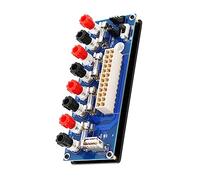 CIYODO Módulo De Terminal De Salida ATX Adaptador De Placa Conector Estándar Compatible Indicador Voltaje