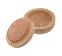 CIYODO Molinillo Manual de Granos de Madera, Compacto y Portátil, Diámetro 10 Cm, para Descascarar Trigo y Arroz, Herramienta de Cocina Multifuncional para Hogar y Viajes