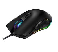 CIYODO Mouse Gamer USB con RGB de Iluminación dpi Compatible con Pc y Laptop Ergonómico y Oficina Color Aleatorio