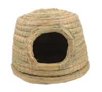 CIYODO Nido De Hierba Tejida para Conejos y Pequeños Animales Cama Multifuncional y Refugio Cómodo Protección para Patas para Cobayas y Hámsters Pequeños