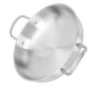 CIYODO Olla para Sopa de Ramen Coreana de Acero Inoxidable 26 Cm con Doble Asa, Multifuncional para Fideos Instantáneos y Arroz Mixto, Apta para Estufa de Batería y Uso Doméstico