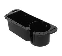 CIYODO Organizador de Almacenamiento para Barcos Soporte Antideslizante, Material Abs Negro, Diseño Plano Adecuado para Espacios Pequeños y Herramientas de Pesca