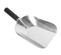 CIYODO Pala Pequeña de Jardinería de Acero Inoxidable, Pala de Mano | Acabado Plata Pulido, Cabeza Cuadrada Reforzada, Mango Ergonómico Antideslizante, para Sustrato y Suelo Compacto