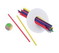 CIYODO Palitos de Madera Coloridos para Mesa Apilable Portátil Juguete Educativo de Motricidad y Percepción Visual para y