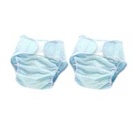 CIYODO Pañales Reutilizables para Bebés Cubierta de Malla Transpirable de Fibra de Poliéster, Diseño Fácil de Cambiar, 2piezas para Recién Nacidos y Pequeños en Verano
