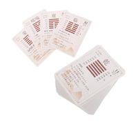 CIYODO Paquete de 64 del I Ching para Principiantes Amuleto Chino de Adivinación Juguetes Sensoriales Tarot y Autodescubrimiento Herramientas
