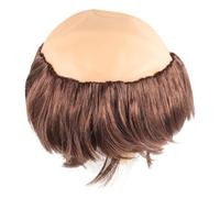 CIYODO Peluca Calva para Hombre Cosplay Monje Ligera y Cómoda Accesorio para Fiesta y Halloween Prop para Disfraz Adulto